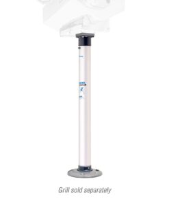 Magma Products, Double Locking Stowable Pedestal Mount, T10-185, Silver, One Size Pedestal locks 17 51mKGqD7OhL