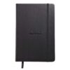 Rhodia Webnotebook - A5 (5.5 x 8.25 inches), Lined, Black 5 1/2 x 8 1/4 Lined 35 51mKm6ctgTL 1