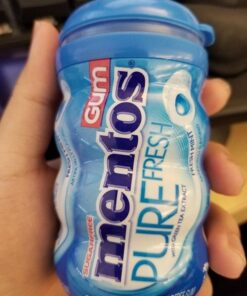 Mentos Pure Fresh Sugar-Free Chewing Gum with Xylitol, Fresh Mint, 50 Count (Pack of 6) 22 51mNHlD2TtL