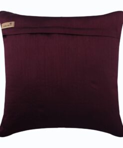 The HomeCentric Cushion Cover Sofa, Decorative Red Pillow Covers for Couch 16x16 inch (40x40 cm), Silk Pillowcase with Zipper, Abstract, Sequins Embellished, Modern Toss Pillow Covers - Royal Splash 16" x 16" 6 51mQHqOvJZL