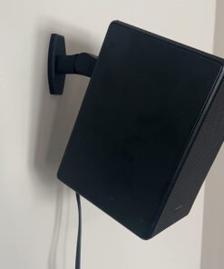 ECHOGEAR Speaker Wall & Ceiling Mount Pair - Universal Design Works with Vizio, Sony, & More - Tilt & Swivel Without Tools for Surround Sound - Easy to Install Indoors & Outdoors 80 51mRju5HLBL