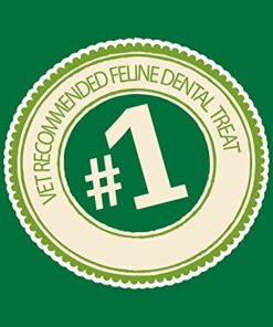 FELINE GREENIES Natural Dental Care Cat Treats Catnip Flavor, 5.5 oz. Pack 24 51mTSuQie0L