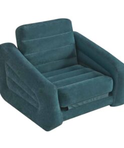 Intex Pull-out Chair Inflatable Bed, 42" X 87" X 26", Twin (Color May Vary) 23 51mZ bz rHL