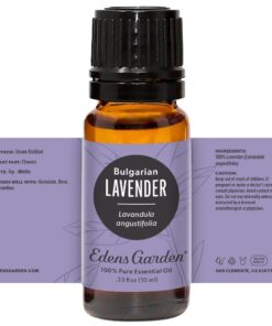 Edens Garden Lavender- Bulgarian Essential Oil, 100% Pure Therapeutic Grade (Undiluted Natural/Homeopathic Aromatherapy Scented Essential Oil Singles) 10 ml Lavender Bulgarian 10 ml (.33 fl oz) 19 51mZTMtghrL