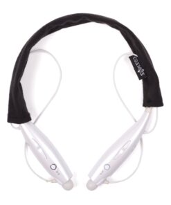 Cosmos Black Soft Cotton Headset Cover Protector Sleeve Compatible with HBS-730 Neckbands Headphones Headset Headphone 2 x Black 8 51meWiryegL