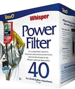 Tetra Whisper Power Filter for Aquariums, 3 Filters in 1, Up to 40-Gallons 37 51mgIShoHfL