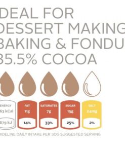 Alternative view of Sephra Premium MILK Couverture Chocolate 20lb Case. Premium Quality Fountain Ready Chocolate Made In The USA, 35.5% Cocoa, OK Kosher, Gluten Free & Vegetarian Friendly. 20 Pound (Pack of 1)