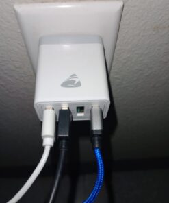 USB Wall Charger, Aioneus 40W 4-Port Fast Charger Block, Multiport USB Cube Power Adapter Wall Charger Plug Charging Block for iPhone 15 14 13 12 11 Pro Max XR Xs Max 8,Samsung,Moto,Android Phones White 37 51mshFeBekL