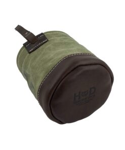Waxed Canvas Leather Bottom Tool Bucket for Work/Camping/Fishing Organizer Handmade by Hide & Drink 8 51mtT1LSGOL