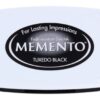 Tsukineko Memento Dye Ink Pad-Tuxedo, 7 x 2 cm Tuxedo