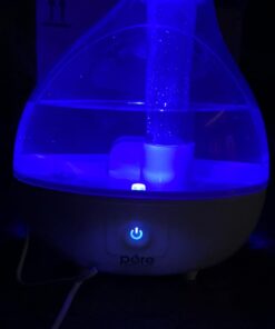 Pure Enrichment® MistAire™ Ultrasonic Cool Mist Humidifier - Quiet Air Humidifier for Bedroom, Nursery, Office, & Indoor Plants - Lasts Up To 25 Hours MistAire (Large) 32 51n1k5AcJ9L