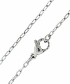 Stainless Steel Cable Chain 0.9 MM - (16" - 30" Available) 16 Inches 6 51n3wgtnAL