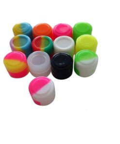 Gentcy Silicone 2ml 50pcs Containers Silicone Storage Jar Seals 13color 50 Multicolor 14 51n8YhIuFlL