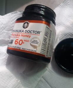MANUKA DOCTOR - MGO 60+ Manuka Honey Multifloral, 100% Pure New Zealand Honey. Certified. Guaranteed. RAW. Non-GMO (8.75oz) Multifloral MGO 60 8.75 Ounce 36 51nBT8H4mL