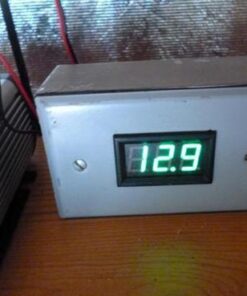 Alternative view of SMAKN 2 Wire Green Dc 4.0-30v LED Panel Digital Display Voltage Meter Voltmeter