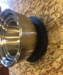X-Chef Stainless Steel Bowls with Lids, Mixing Storage Bowl Set of 5 with Measurement, Stackable & Non-slip (1, 2, 2.5, 3.5, 4.5 QT) 37 51nByjcCAjL 1