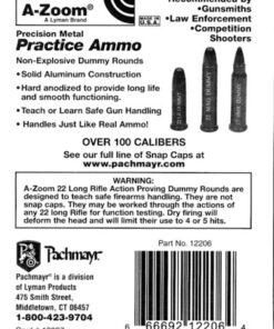 A-Zoom 12206 22 Action Dummy Rounds 12 Pack 17 51nFiBjHkWL