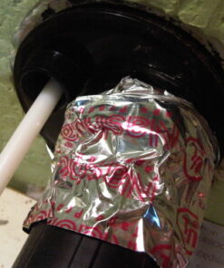 Dryer Vent Duct Cleaning Kit - Gardus RLE202 LintEater Rotary Dryer Vent Cleaner Kit, Removes Lint, Dryer Vent Cleaning System Extends Up to 12’ with 4 Flexible 3' Rods, Air Duct Cleaning Tools 50 51nH5TE9TNL