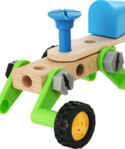 Brio Builder 34587 - Builder Construction Set - 136-Piece Construction Set STEM Toy with Wood and Plastic Pieces for Kids Age 3 and Up 17 51nL00rl9aL