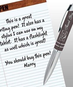 Thank You Pen for Your Boss Coworker Wife Husband Dad Mom Doctor, 3 in1 Stylus+Metal Ballpoint Pen+ Flashlight-Compatible With Most Phones and Touch Screen Devices,Gunmetal Gunmetal 12 51nOJxeMW L