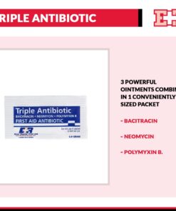 Ever Ready First Aid Triple Antibiotic Ointment .9gr Packets - 144 Count 144 Count (Pack of 1) 8 51nTnSCXfL
