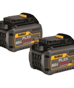 DEWALT 20V/60V MAX* Batteries, Premium, 6.0-Ah, 2-Pack (DCB606-2) 2 Pack 32 51nU7DkVC5L