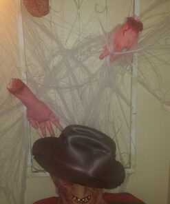 A Nightmare On Elm Street Freddy Krueger Costume Deluxe Overhead Mask One Size Red 16 51nV0T qVgL