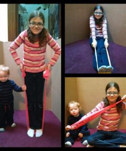 Therapy Resistance Exercise Stretch Bands with Door Anchor & Instruction Sheet. Use for Strength Training, Pilates, & Rehab 17 51nVCxuHUbL