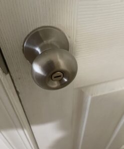 Schlage F10 V LAT 622 Latitude Door Lever, Hall & Closet Passage Lock, Matte Black Standard 31 51nYaQzlNnL