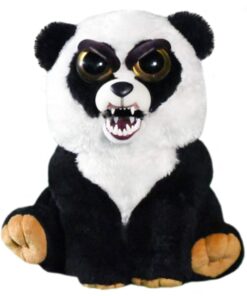 Feisty Pets Black Belt Bobby Plush Stuffed Panda That Turns Feisty with a Squeeze 14 51ndLEY3CFL