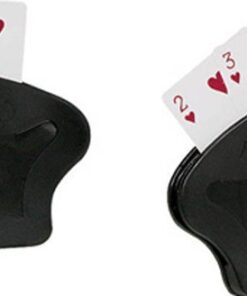 Fan Shape Free Standing Playing Card Holders (Set of Two)