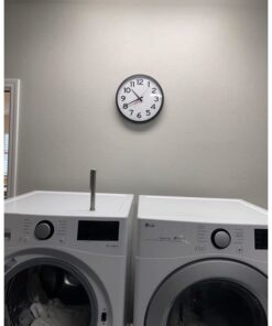 The Ultimate Wall Clock - 14" Atomic, Black, Easy to Read, Perfect for Home, Office, School, Indoor / Outdoor 14” Atomic 32 51nmqpmuCL