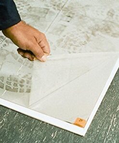 Alternative view of Plasticover Sticky Mats/Cleanroom Tacky Mats, 18" x 36", Blue (Pack of 2, 30 Sheets per Pad) 18" x 36"