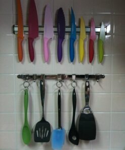 Norpro 18-Inch Aluminum Magnetic Knife Bar 1 26 51nwFGdYP0L