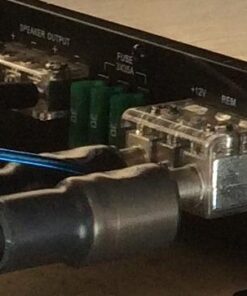 SoundBox 0 Gauge Blue Amplifier Power/Ground Wire 1/0 Ga Amp Cable, 25 Feet 10 51o OOFgvbL