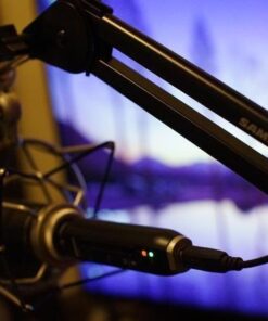 Samson MBA28 28” Broadcasting Microphone Boom Arm for Podcasting and Streaming,Black 28" 59 51o a unGfL