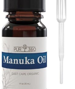 PUR360 Manuka Oil, 33x More Powerful Than Tea Tree Oil 1 Fl Oz (Pack of 1) 9 51o lry71KL