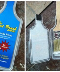 Alternative view of The Paint Brush Cover (3 Pack). Professional Painting Brush Holder/Case. Holds 1" to 3" Brushes