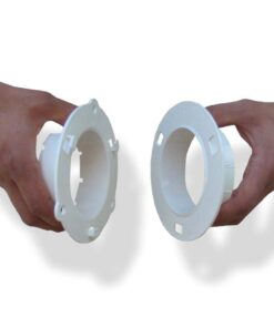 Dryer Dock The Original Dryer Vent Quick Release - Two-Piece Dryer Hose Quick-Connect, Twist & Lock Tight, Fits 4 Inch Tubes,White 33 51o2S7KhhmL