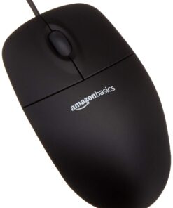 Alternative view of Amazon Basics USB Wired Computer Keyboard (QWERTY) and Mouse Bundle Pack, black Single 1-Pack