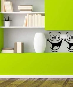 Funny Animation Big Eyes Cute Toilet Wall Decal Bathroom Home Sticker Bedroom Kitchen Art Picture DIY Murals Vinyl Paper Decoration Wallpaper for Children Potty Training Nursery Baby Teen Senior 28 51oFuE1e4IL