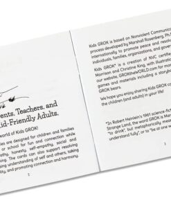 GROK Kids Conversation Cards for Ages 3-10 | Children Play to Learn, Build Confidence, and Express Emotions | Learning Aid for Parents and Professionals | 22 Games, Booklet Included For Kids 16 51oMsqgm JL