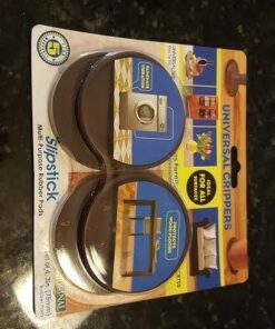 Slipstick Universal Non Slip Rubber Protector Pads (Set of 4) 3 Inch Round Gripper Pads to Prevent Sliding and Protect Hard Surfaces, Brown, CB755 8 51oO2JNlcML