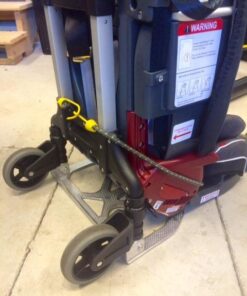 Magna Cart Personal 150 Pound Capacity Aluminum Folding Hand Truck with Telescopic Handle and Foldable Wheels for Industrial, Black and Red Black/Red 53 51oP7u6Iw7L