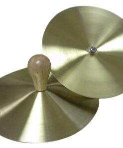 Rhythm Band Brass Cymbals with Knobs 5 in. Pair With Handles 5 51oWM447Z4L