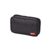 LIHITLAB Zipper Pen Case, 7.9 Ã— 2 Ã— 4.7 Inches, Black (A7551-24) Standard: 7.9 X 2.0 X 4.7 Inch