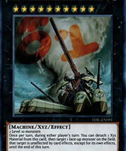 YU-GI-OH! - Number 81: Superdreadnought Rail Cannon Super Dora (TDIL-EN091) - The Dark Illusion - 1st Edition - Super Rare