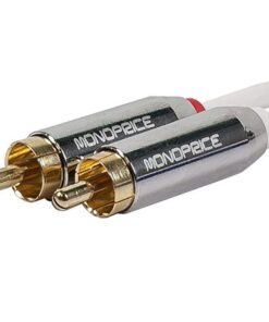 Monoprice Audio Cable - 10 Feet - White | Stereo Male to RCA Stereo Male Gold Plated Cable for Mobile 6 51oc9JMeDhL
