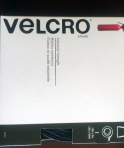 VELCRO Brand Heavy Duty Tape with Adhesive - Cut Strips to Length - Holds 10 lbs, Black - Industrial Strength Roll, Wide 10Ft x 2In - Strong Hold for Indoor or Outdoor Use 23 51odCkOb8uL