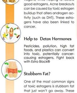 Estroblock PRO Triple Strength - 60 Capsules, DIM & Indole 3-Carbinol for Natural Hormonal Hormone Balance, Acne - Anti Toxic Estrogen Aromatase Inhibitor Blocker. Soy Free, Dairy Free, Non-GMO (1) 1 49 51oeQOZCJNL 2